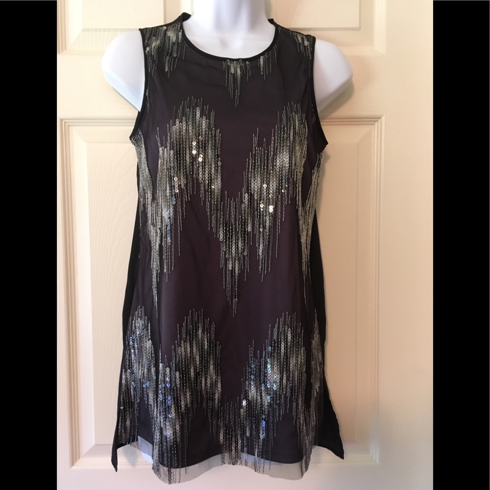 BCBGeneration sequin top - Picture 1 of 6